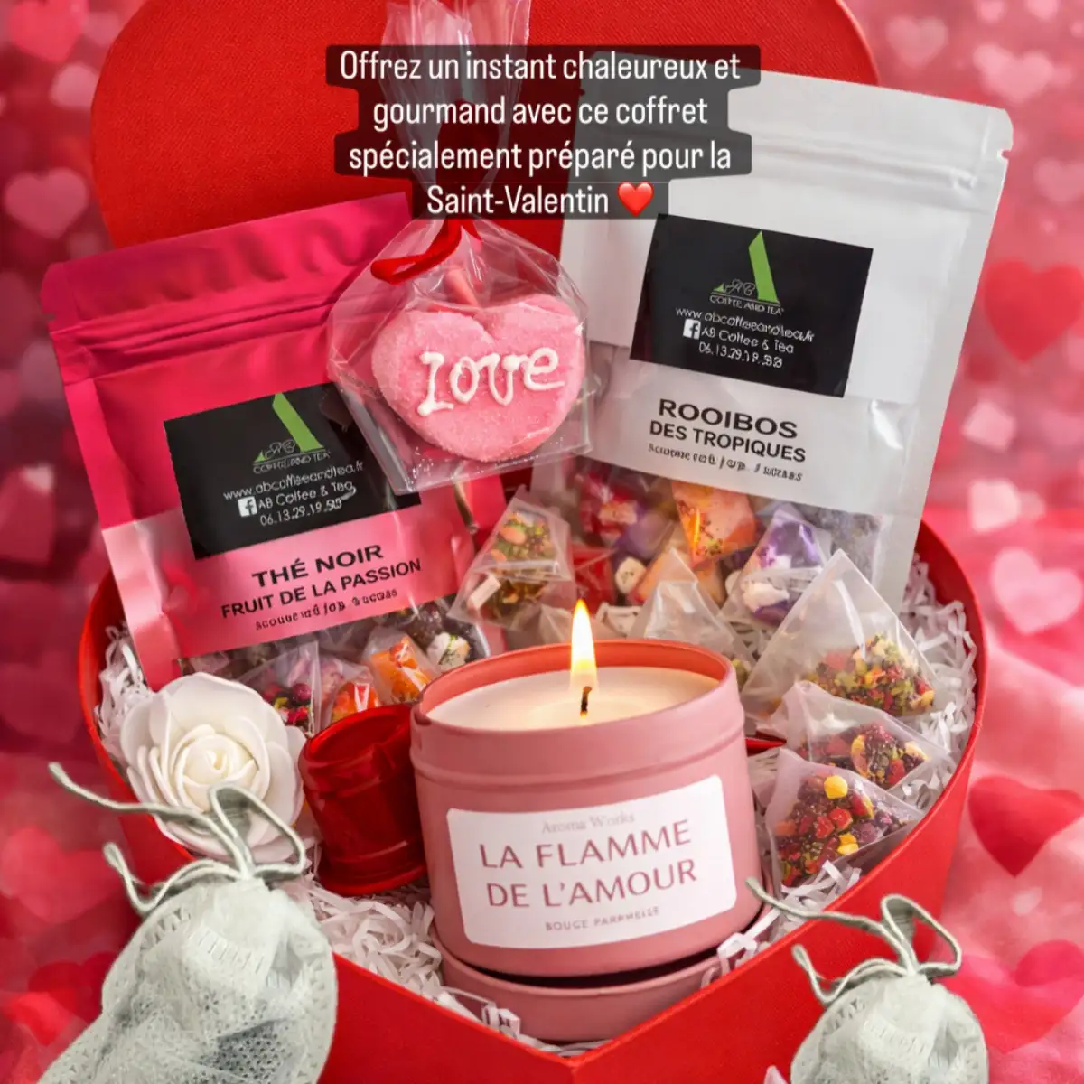 COFFRET THE CAFE ST VALENTIN